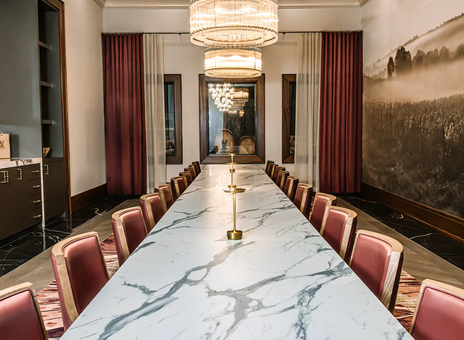 Stone Eagle Winery, The Aquila Room.