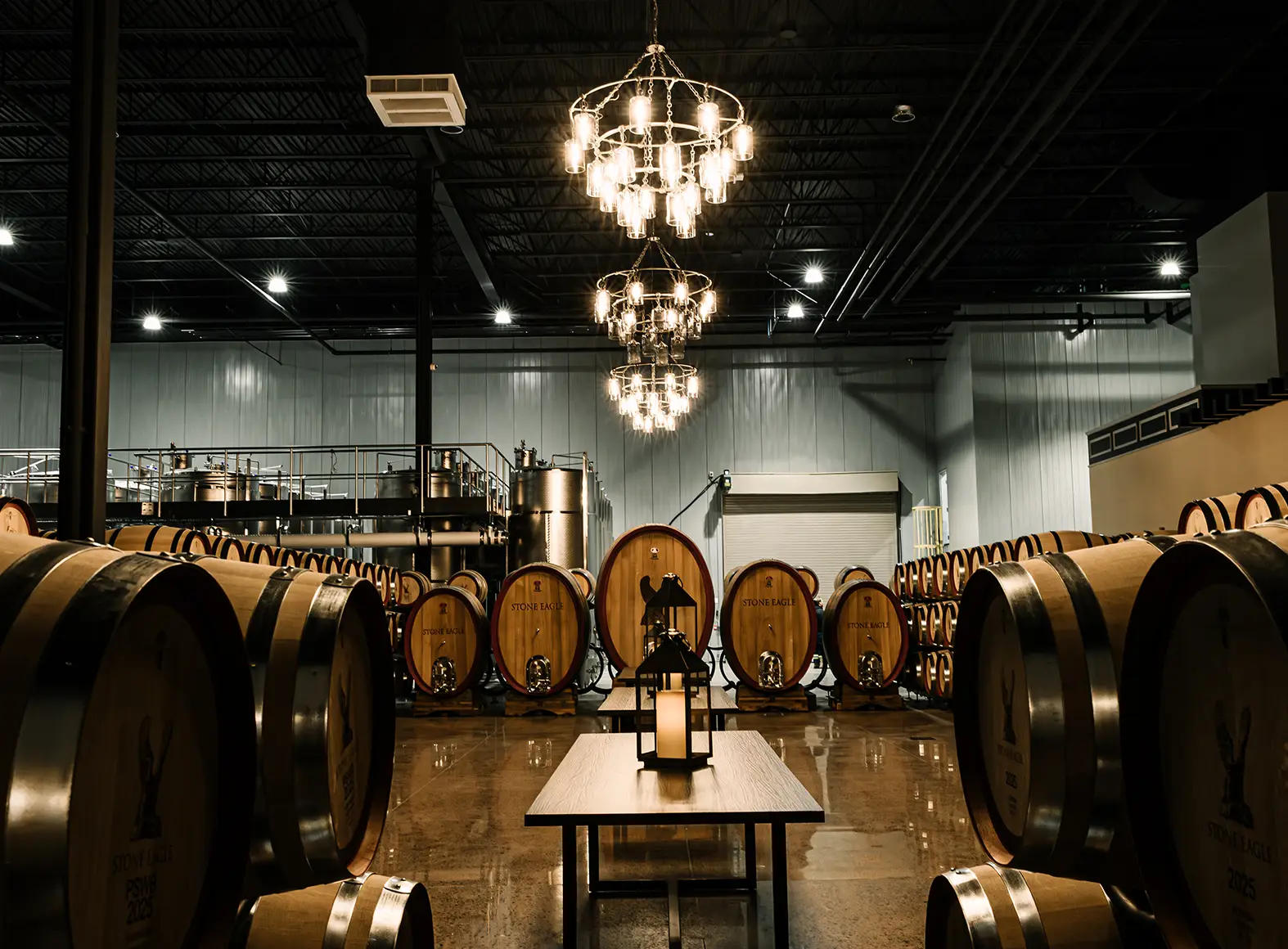 The Grand Cellar and Stone Eagle.