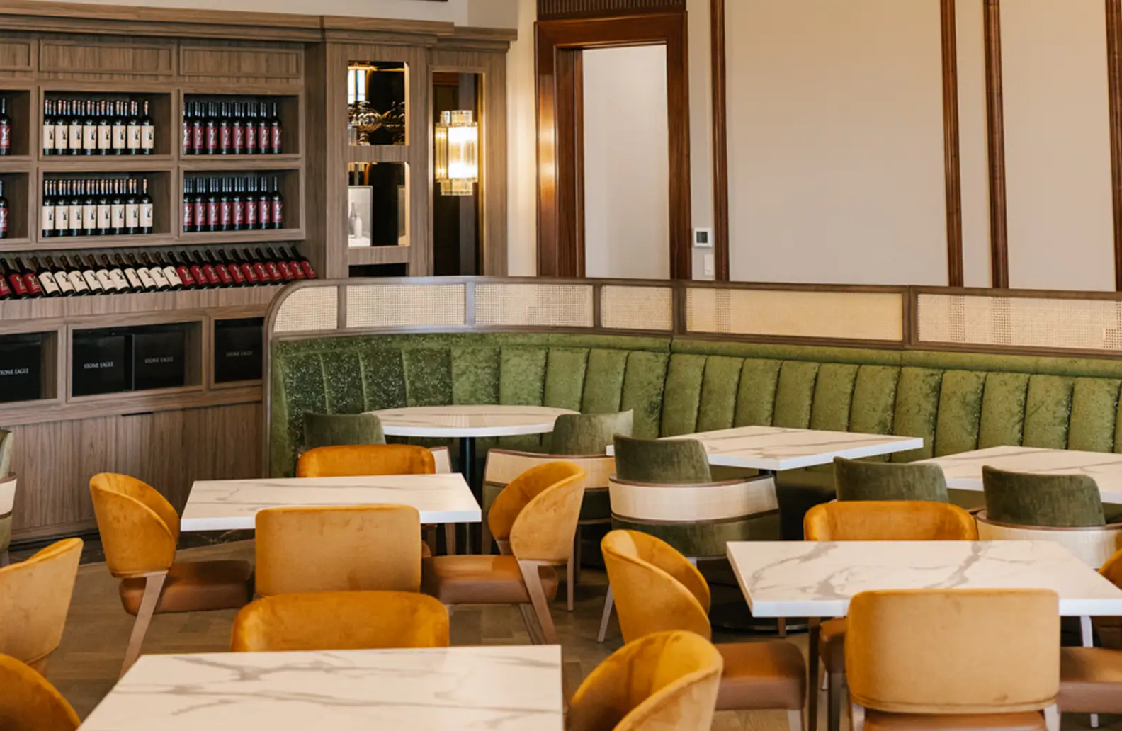 The Nest at stone eagle, restaurant.